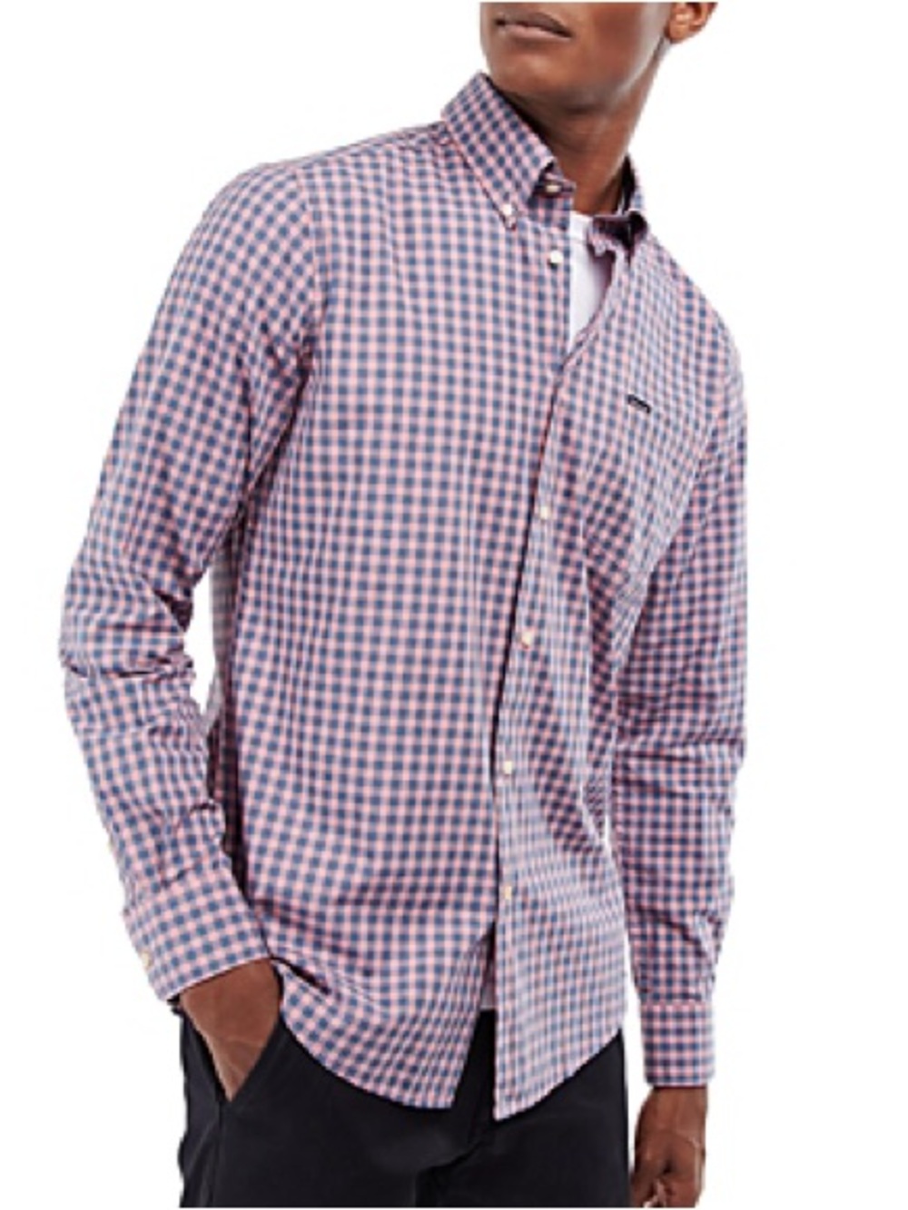 Barbour Merryton Shirt In Pink